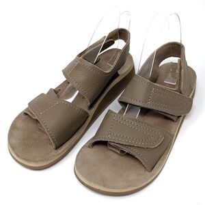 The Sandalman USA Suede Leather Vibram Sandals 9.5
